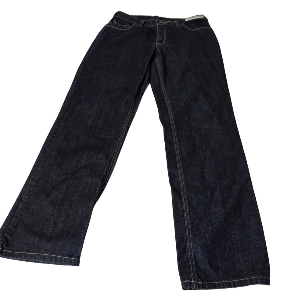 Carhartt Jeans Men 34x32 Dark Wash Flame Resistant FR Work Pants 49FR Pinyon